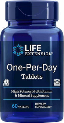 Life Extension One-Per-Day Βιταμίνη για Ενέργεια 60 ταμπλέτες