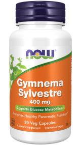 Gymnema Sylvestre 400mg 90 vcaps - Now Foods