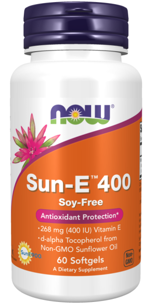 Sun E-400IU 60 μαλακές κάψουλες - Now