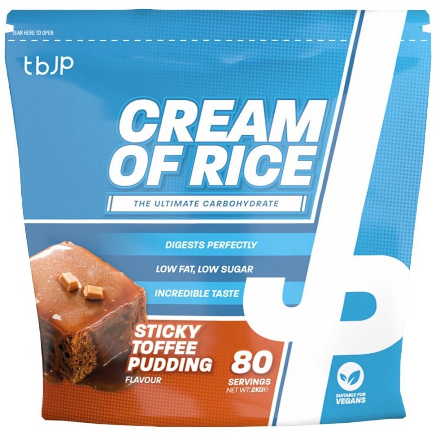 tbJp Cream Of Rice 2000gr Toffee Pudding
