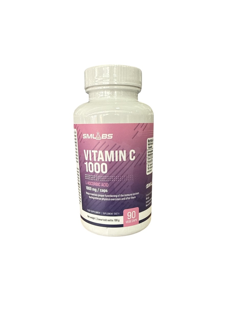 Smlabs Vitamin C 1000 90 veg caps