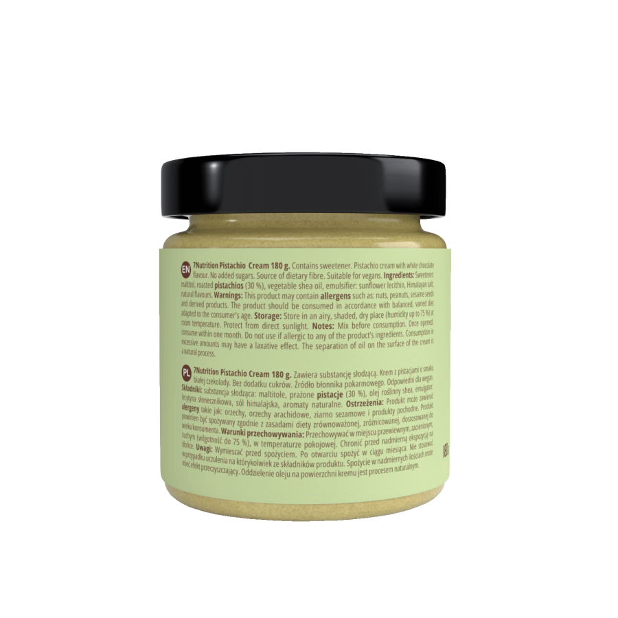 7Nutrition Pistachio Cream 180g